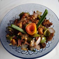A picture of Chicken Chilli.
