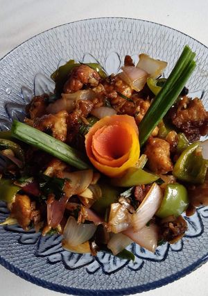 A picture of Chicken Chilli.