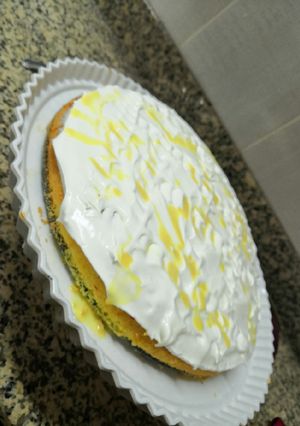 صورة لوصفة كيكة الحليب بالزعفران