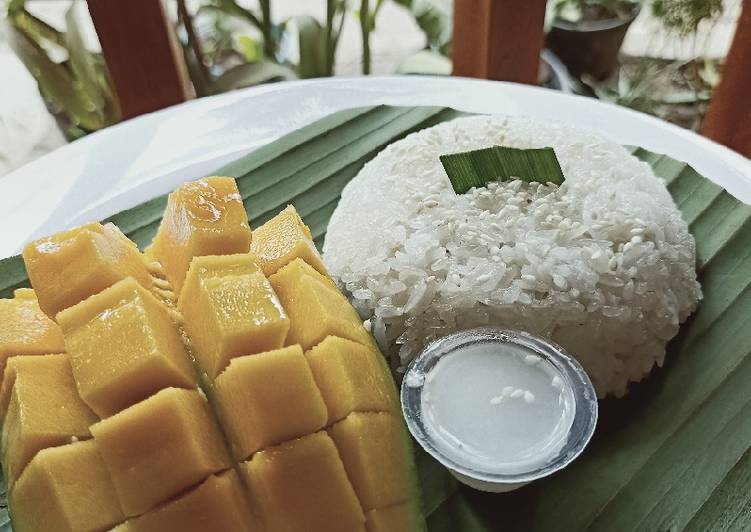 Resep Mango sticky rice, Enak Banget