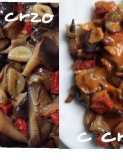 Una foto de Setas de cardo con chorizo