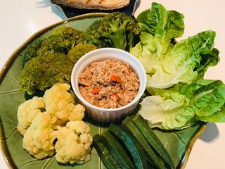 น้ำพริกทูน่ากระป๋อง คีโต
