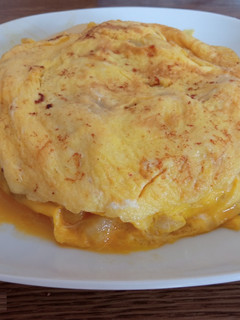 Una foto de Tortilla de patata con Jamón York y queso