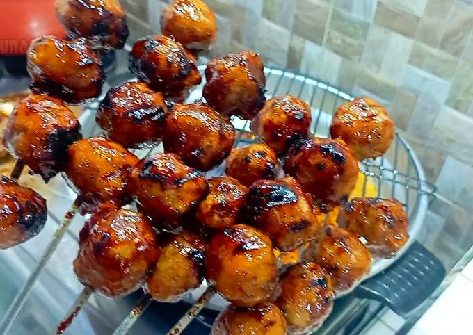 Resep Bakso Bakar Enak Mantul Pas Buat Bakaran Tahun Baru Oleh Dapur