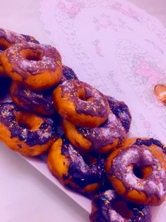 عکسی از دستور دونات شکلاتی😋