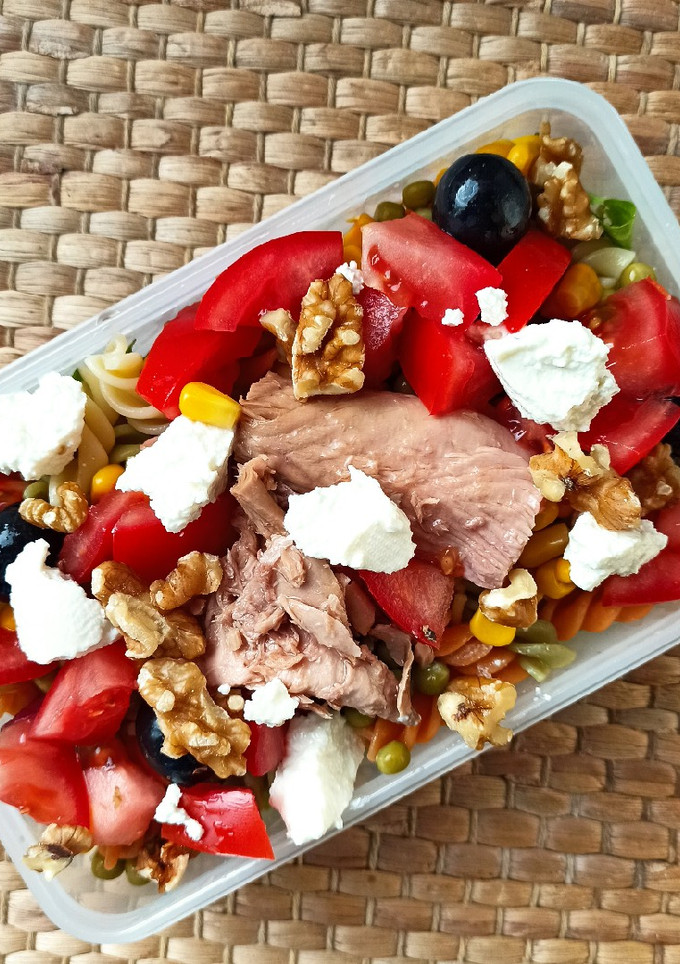 Una foto de Ensalada de pasta