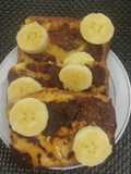 Tostadas francesas con banano.🍌