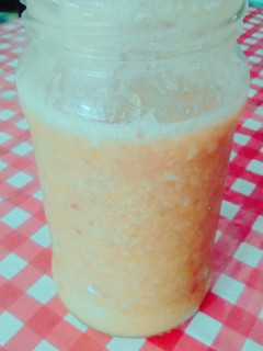 Una foto de Licuado Múltifruta 🍎🍌🍊🍒