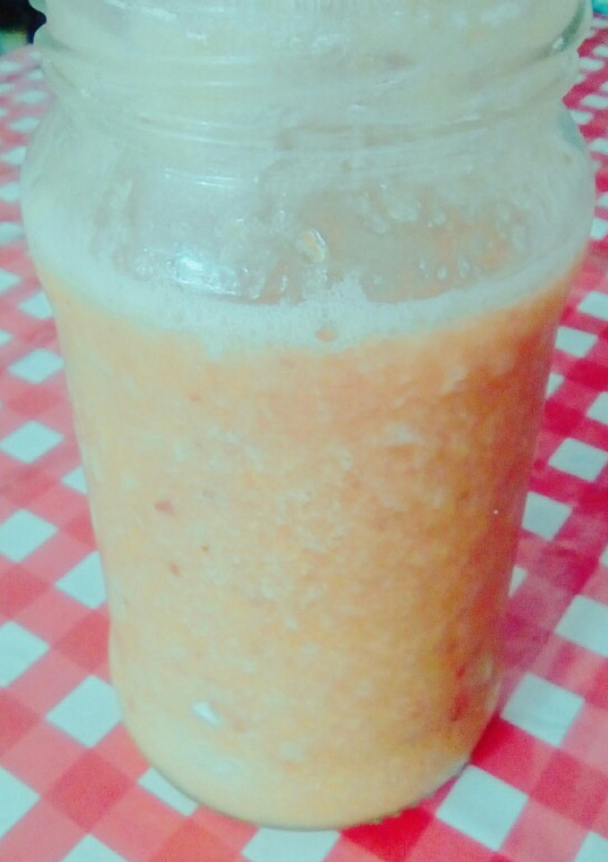 Una foto de Licuado Múltifruta 🍎🍌🍊🍒