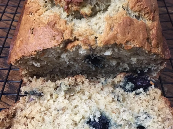 Easy Way Make Recipe Blueberry Banana Bread 🍌🍞 that is So Delicious, Can Spoil the Tongue}