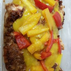 A picture of Caribbean Mango Spiced Chicken.