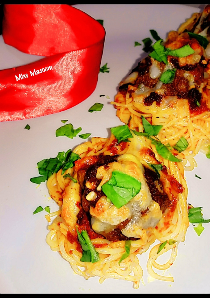 عکسی از دستور مافین اسپاگتی