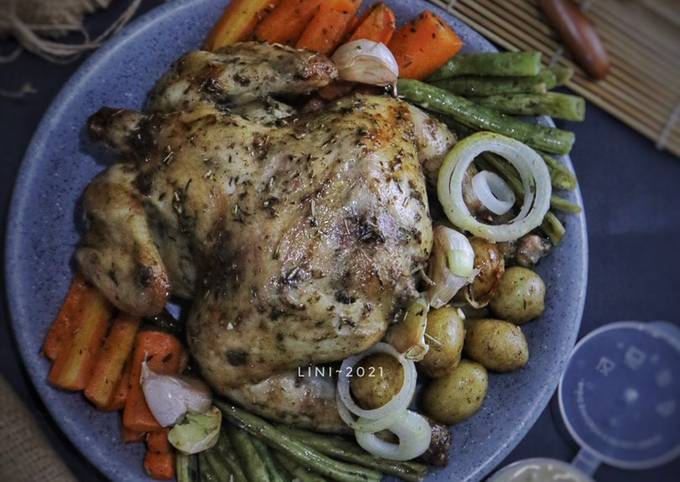 Chicken Roasted Rosemary - Ayam Panggang oven