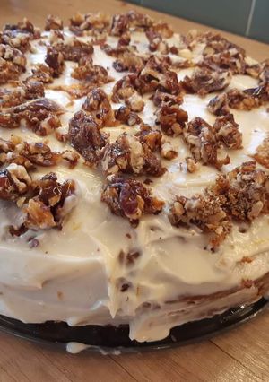 O poză a rețetei Carrot cake.