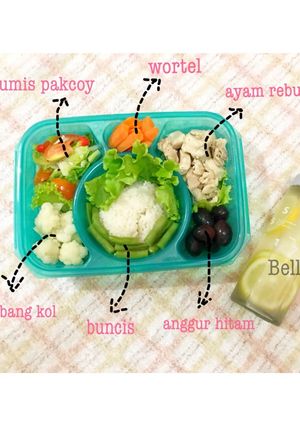 Foto resep Bekal Sehat untuk Suami (diet) #Day1