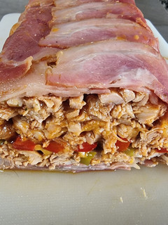 Una foto de Pastel de pollo a la barbacoa