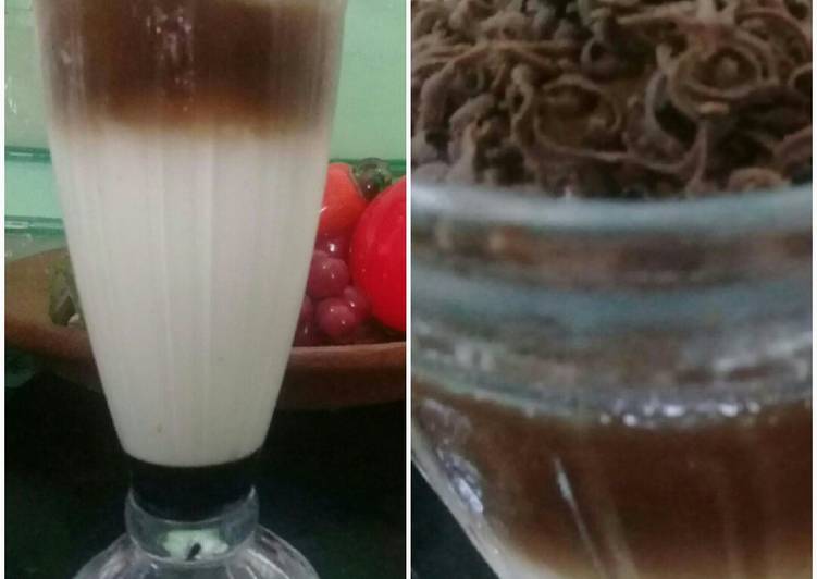 Langkah Mudah untuk Buat Es kopi susu dg gula aren yang Menggugah Selera