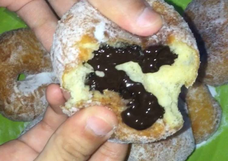 Cara Membuat Donat Coklat Lumer : 6 Cara Membuat Toping Donat Dari