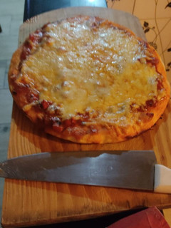 Una foto de Pizza casera