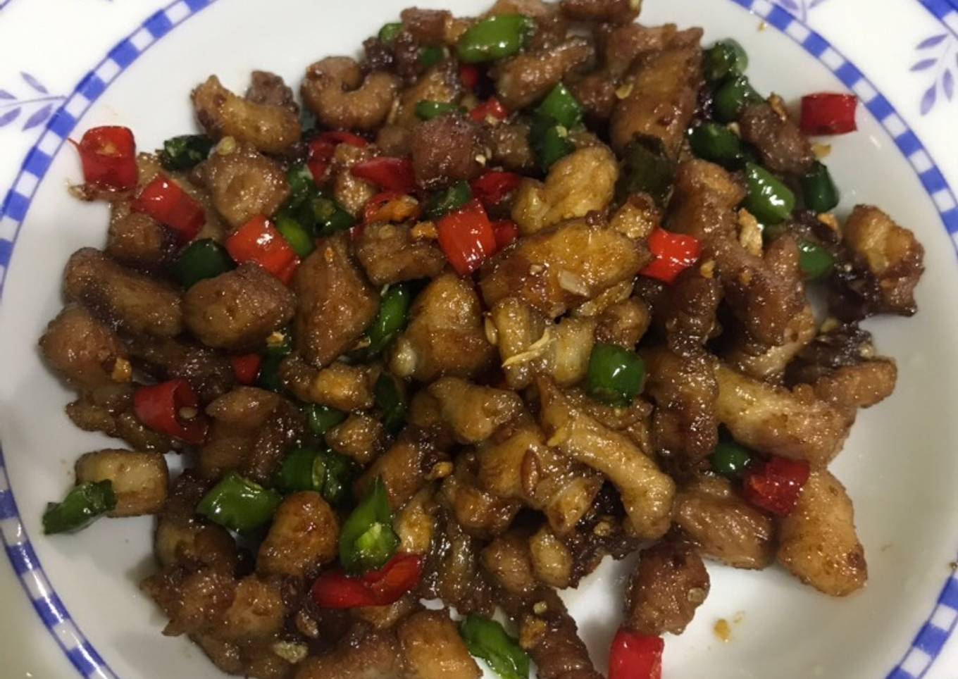 Babi kecap ala teksen penang (non halal)