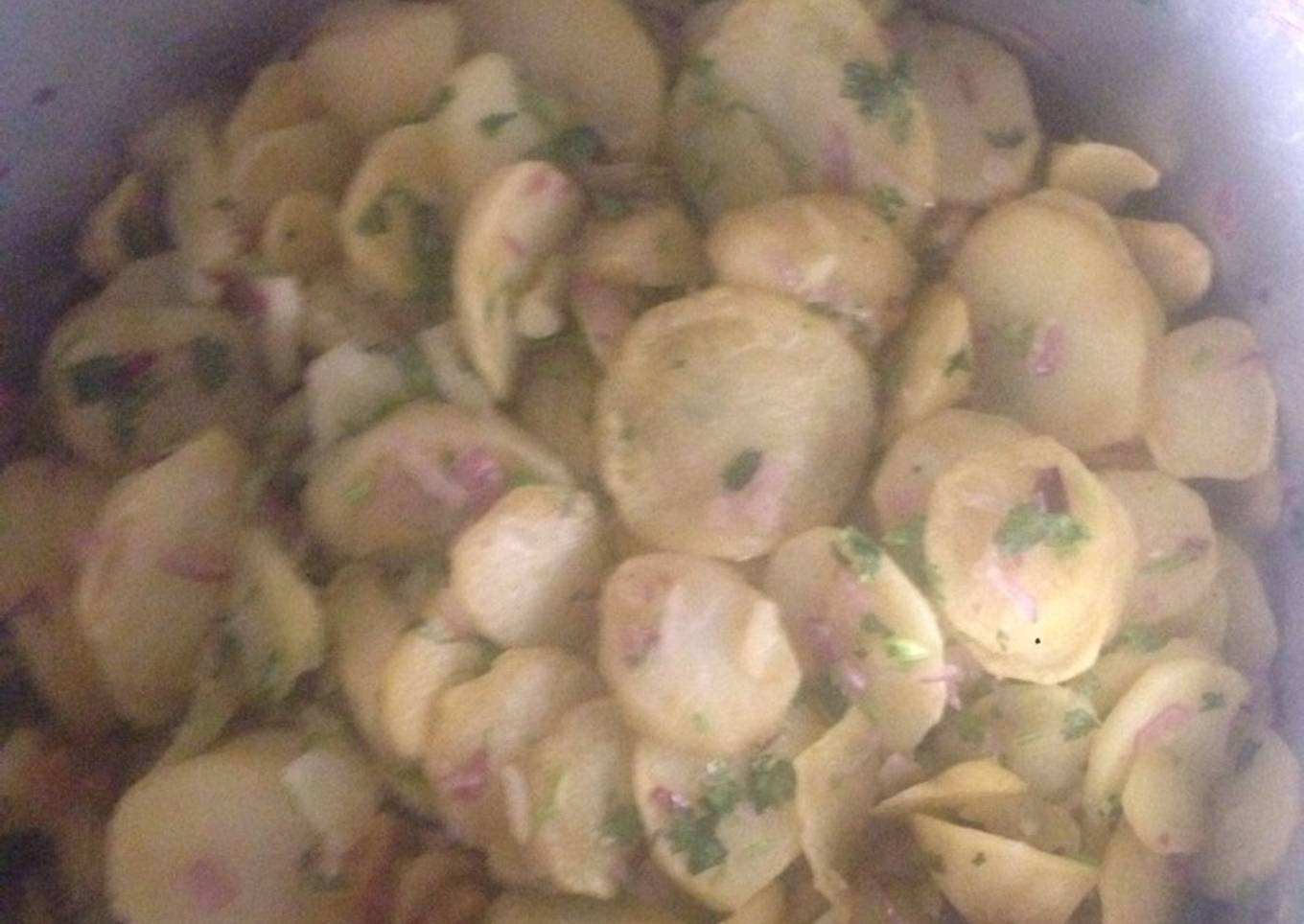 Lyonnaise potatoes