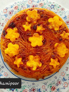 عکسی از دستور 🍝اسپاگتی با سس گوشت🍝