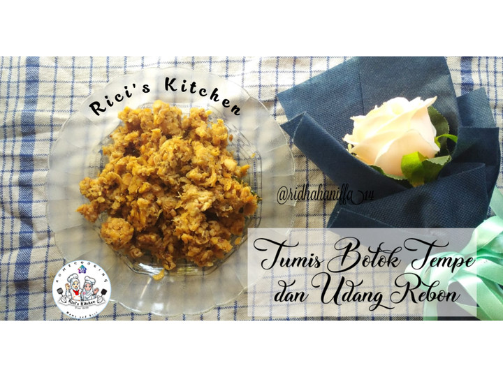 Resep Tumis Botok Tempe dan Udang Rebon, Sempurna