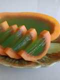 Puding papaya