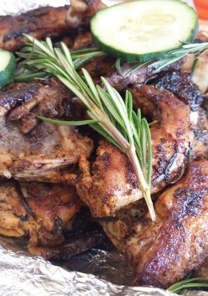 A picture of Pan-grilled Chicken.