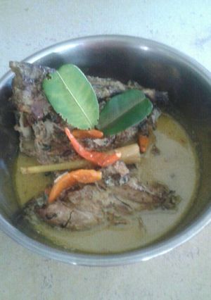 Foto resep Mangut ndas (kepala) manyung