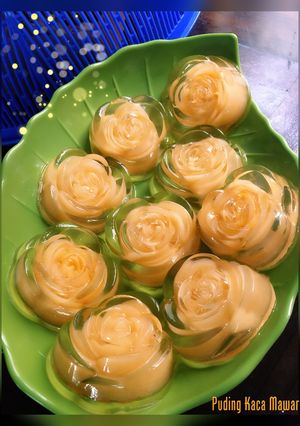 Foto resep Puding Kaca Mawar