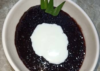 Resep Mudah Bubur Ketan Hitam Enak Bergizi