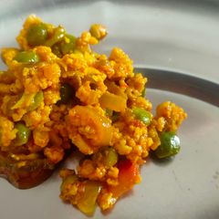 A picture of Paneer bhurji.