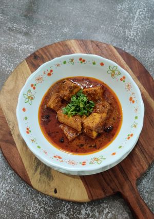 A picture of PANEER with COCONUT MILK..