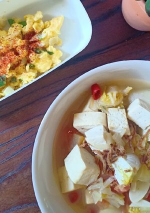 Foto resep Tumis Tahu Sawi Putih