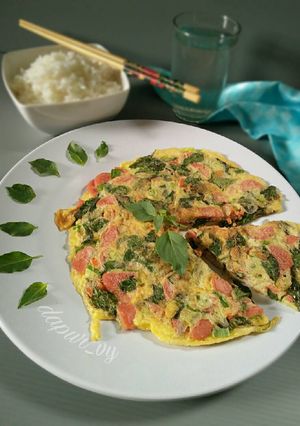 Foto resep Dadar TELUR KEMANGI (#postingrame2_telur)