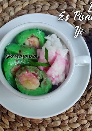 Foto resep Es Pisang Ijo