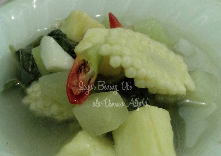 Sayur Bening Ubi ala Ummu Alfard