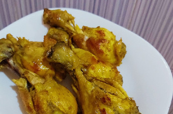 Resep 1. Ayam Goreng Bumbu Kuning Rempah Praktis