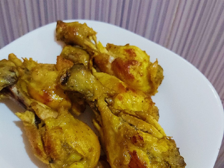 Resep 1. Ayam Goreng Bumbu Kuning Rempah Praktis