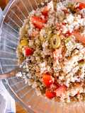 🌱 Salad Couscous Cà Chua & Olive (Vegan)