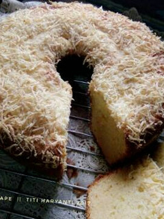 Foto resep Bolu Tape Lembut Topping Keju