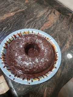 صورة لوصفة كيكة بركان الشوكولاتة الرهيبة 😋