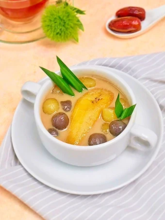 Cara Sederhana Membuat Resep  Kolak Pisang Milk Tea / Kolak Pisang Candil Kentang yang Menggugah Selera, Sempurna