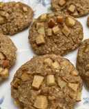 Galletas de avena y manzana