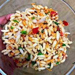 A picture of Murmura bhel/Jhalmuri.