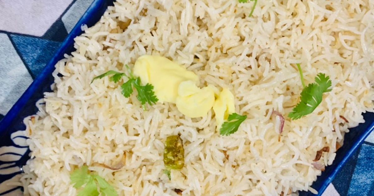 Baxtyari Rice Bagharey Rice ~ Serve With Butter Recipe by Sarosh Zeeshan - Cookpad