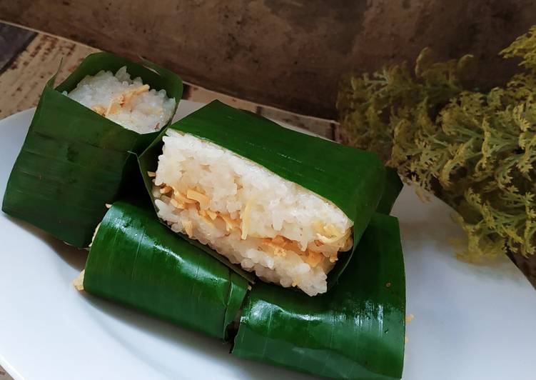 Bagaimana Menyiapkan Lemper ayam Anti Gagal