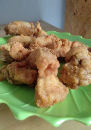 Foto resep Ayam popcorn (ayam crispy) simple