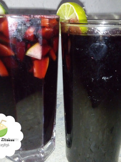 A picture of Zobo drink.
